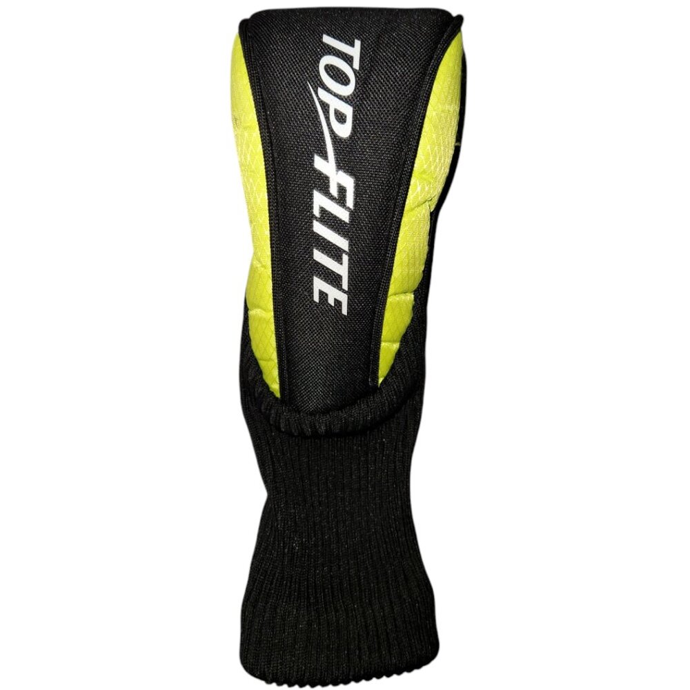 Top Flite Hybrid Rescue Headcover Head Cover Black Neon Yellow